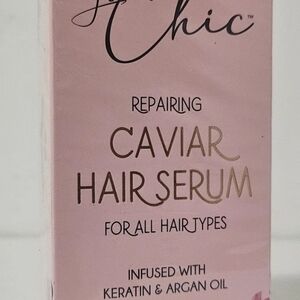 Chic Repairing Caviar Hair Serum - Pink and Gold